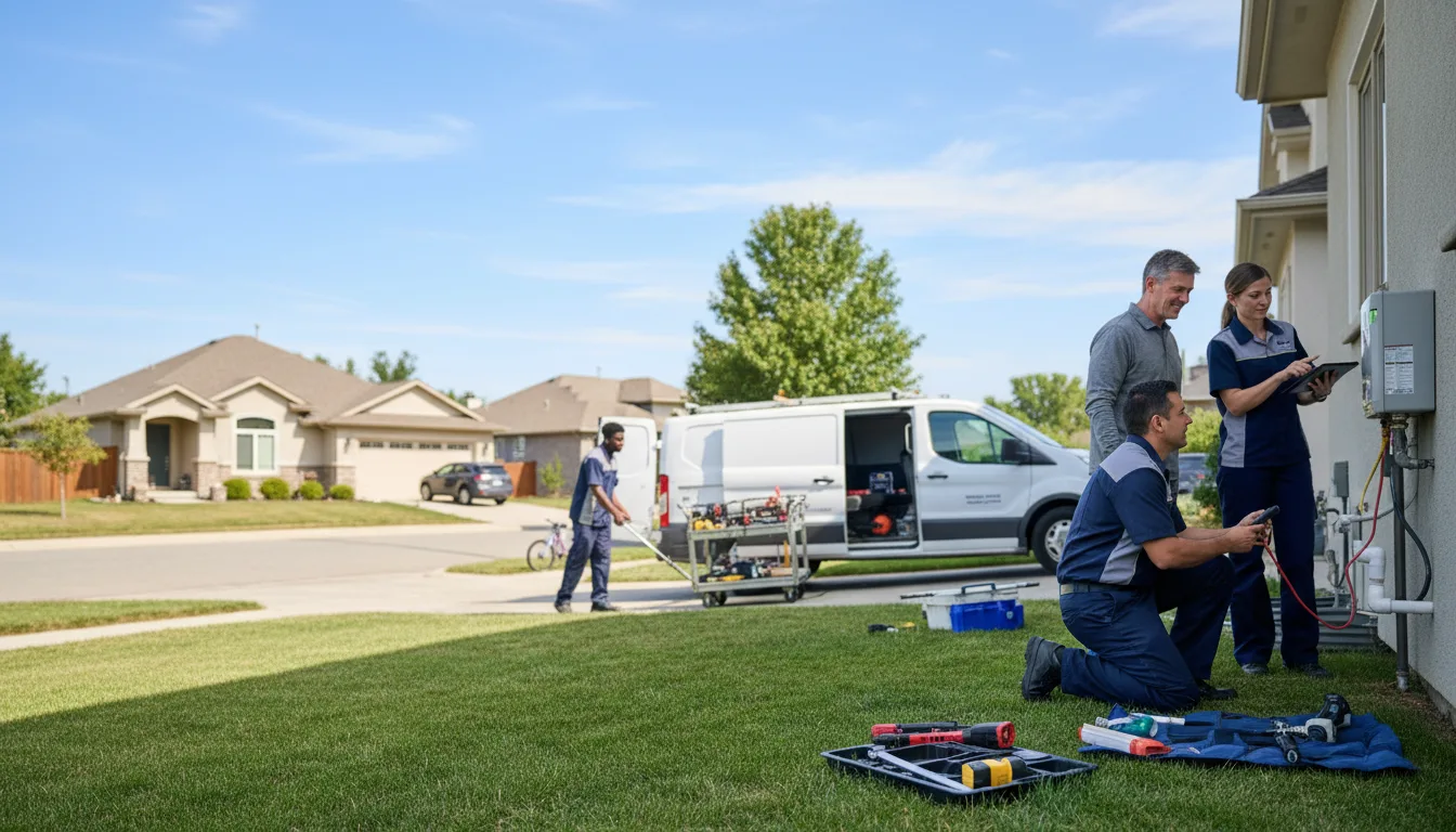 Tankless water heater service in Lamont, MI